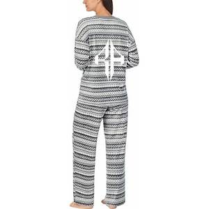 La última ropa de dormir de manga larga para mujer, ropa de mujer de talla grande de alta calidad, precios baratos, servicios OEM/ODM - Product Image 3