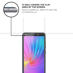 ฟิล์มกันรอยหน้าจอ ANTISHOCK สำหรับเทคโน คามอน ไอ เอซ 2x ฝาครอบโทรศัพท์ที่ทนทานและป้องกันได้ดี - Product Image 4