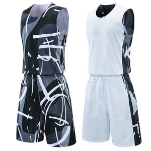 ชุดบาสเก็ตบอลสำหรับใส่ในฤดูร้อนชุดบาสเก็ตบอลโลโก้ตามสั่ง - Product Image 3