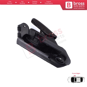 BDP1422-2 Manija de Apertura de Puerta Interior Delantera Derecha Negra para Astra F MK3 T91 T92 1991-2001 90430130 - Product Image 2
