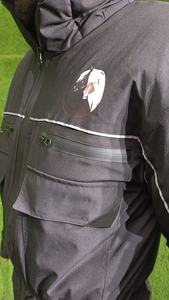 Traje de Esquí y Snowboard Personalizado para Hombre, Phantom/Negro, Polartec -Tex, Impermeable 10,000mm, Transpirable, Secado Rápido, Relleno de Lana, Desmontable - Product Image 4