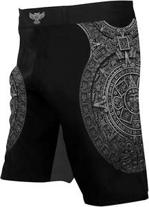Shrink-Proof Digital Print Mixed Martial Arts Wear for Adults Blank Mens Shorts Wholesale Custom MMA Shorts Top Trending High - Product Image 3