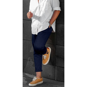 Tela de popelina de sarga pesada de algodón 100%, transpirable, lavada, teñida lisa, para vestidos, trajes, ropa deportiva, prendas informales y formales - Product Image 5