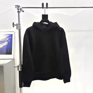 Guirnalda de algodón pesado de alta calidad Línea negra Oversize Puff Print Sudaderas con capucha para hombre Sudadera con capucha XL - Product Image 3