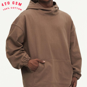 Latest Cotton Plain Heavyweight Oversized Men Sweatshirt Hoodie custom Streetwear Blank Unisex Pullover Hoodies Luxury 100%