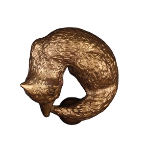 Elegant Fox Design Brass Antique <b>Door</b> <b>Knocker</b> Solid Metal Ringer for Home Decorative Outdoor <b>Front</b> <b>Door</b> Entry <b>Knocker</b> - Product Image 1