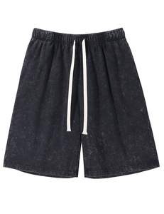 Mélanges de coton denim doux, ce qui les rend idéaux pour les hommes à séchage rapide Gym Acid Wash Men Shorts Colorful Workout gym wear - Product Image 1