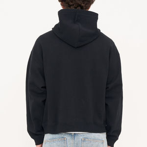 Sudadera con Capucha Lisa de Alta Calidad, Sin Cordones, Estilo Cuadrado, Gruesa, 450 GSM, Felpa de Algodón, Sudadera Extra Grande para Hombre - Product Image 2