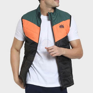 Chaleco Acolchado Personalizado para Hombre, 100% Poliéster, Transpirable, Informal, en Oferta, Servicio OEM, Diseña Tu Propio Logotipo - Product Image 4