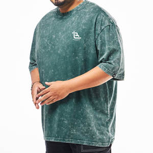 เสื้อยืดผู้ชายลายกรดเสื้อยืดแฟชั่นสำหรับคนเดินบนถนนและชุดลำลองเสื้อยืดซักกรดสบายๆสำหรับผู้ชาย - Product Image 2