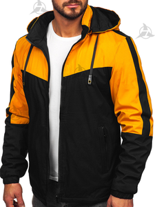 Veste coupe-vent d'extérieur pour hommes personnalisable OEM ODM hiver chaud imperméable tissu écologique Style léger nouveau - Product Image 4