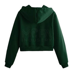 Sudaderas con capucha transpirables antiarrugas para mujer Cierre de cremallera Sudaderas con capucha cómodas y elegantes - Product Image 2