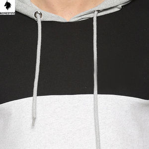 เสื้อมีฮู้ดของผู้ชายเสื้อผ้าลำลองผ้าคอตตอน100% น้ำหนักเบาทำจากโพลีเอสเตอร์สีพื้นดีไซน์ตามสั่ง - Product Image 4