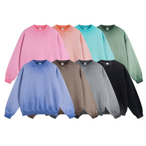 เสื้อสเวตเตอร์ของผู้ชายผ้าคอตตอน100% แบบวินเทจแขนยาวลำลองใหม่ฤดูใบไม้ผลิ - Product Image 2