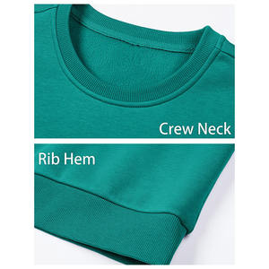 Sudadera con capucha personalizada de color sólido para hombre Sudaderas con capucha mezcladas de algodón básicas de manga larga transpirables con logotipo personalizado para hombre - Product Image 3