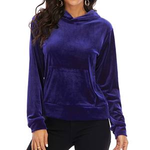 Streetwear OEM de marque, survêtement en velours de coton, sweat à capuche zippé 2 pièces et survêtement de jogging avec taille confortable pour les filles - Product Image 1