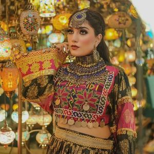 Traditional Clothing Handmade Afghani <b>Dress</b> High Quality Best Material Afghan Vintage <b>Women</b> <b>Dresses</b> 0632 - Product Image 2