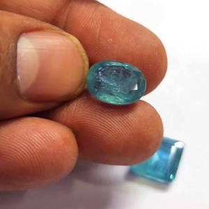 5 piezas de Esmeralda natural de 11mm a 14mm Octágono ovalado Faceta 30 Cts Lote Iroc Ventas Piedras preciosas sueltas de alta calidad cortadas US $390 para todos - Product Image 4