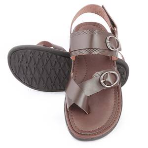 Sandales pour hommes (LS-3) - Marron - Product Image 6