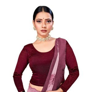 Blusa de mujer de moda de invierno SANJNA elegante tela tejida superior de lujo de LeBele al mejor precio al por mayor - Product Image 1