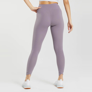 Breathable Knitted Fabric Unique Design Customized Logo Women Leggings Premium Quality Women's Quick Dry Gym Leggings - Product Image 3