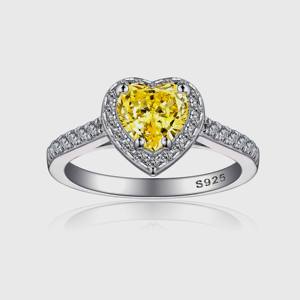 Anillo de piedras preciosas de cuarzo amarillo, joyería para mujer, joyería de estilo bohemio de plata, anillo hecho a mano de tendencia de Plata de Ley 925, regalo para ella - Product Image 1