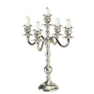 Exhibición de vajilla, candelabros elegantes, decoración iluminadora de acento, la mayoría de las tendencias, candelabros minimalistas de 5 brazos/soporte de vela - Product Image 1