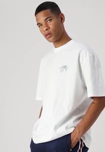 T-shirts pour hommes en coton 100% surdimensionnés rétro de haute qualité avec logo personnalisé imprimé, coupe ample, style streetwear, designs personnalisés, t-shirt à grammage élevé - Product Image 3