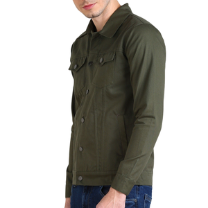 Offre Spéciale vestes de travail en toile à la mode pour hommes avec conception personnalisée et col régulier pour une tenue de jour élégante et des looks décontractés modernes - Product Image 5