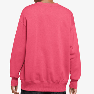 Sudaderas Largas de Algodón Lisas para Mujer, Sudadera Unisex con Hombros Caídos, Sudadera de Felpa Personalizada para Mujer, Sudadera con Cuello Redondo - Product Image 4