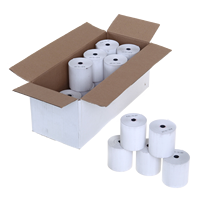 Papel térmico de calidad superior 80x80mm 80x70mm 57x40mm Impresora de caja registradora Rollos de papel térmico de alta calidad