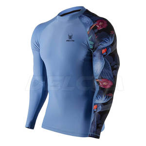 Vente en ligne Rash Guard fabriqué au Pakistan Rash Guard imprimé par sublimation Rash Guard de qualité supérieure - Product Image 2