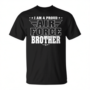 Camiseta Air Force Pride para Personal en Servicio Activo, Diseño Patriótico para Hermanos y Compañeros Militares, Camiseta Promocional - Product Image 3