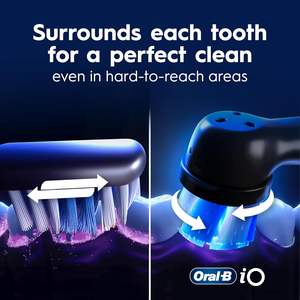 Cepillo de dientes eléctrico Oral-B iO Serie 9 con 4 cabezales de repuesto Oral-B, Blanco Alabastro - Product Image 3