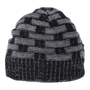 Gorros Personalizados con Logotipos Bordados, Gorros de Poliéster/Algodón, Gorros de Invierno Gruesos de Punto, Gorros Jacquard Resistentes al Viento - Product Image 1