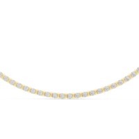 Collier serti de pierres de moissanite taille brillant, chaîne en argent sterling 925 plaqué rhodium, certifié GRA, bijoux élégants pour mariée