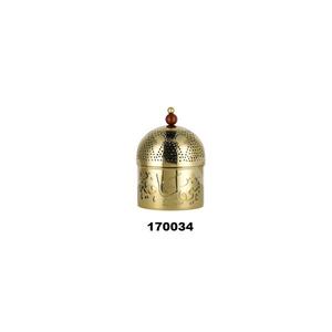 Hot Selling Gold Stainless Steel Round Side Hot <b>Pot</b> <b>With</b> <b>Lid</b> & Wood Knob Beautiful Classic Design Hot <b>Pot</b> for Kitchen - Product Image 1