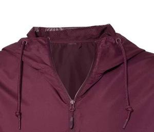 Unisex <b>Waterproof</b> Windbreaker Hooded <b>Lightweight</b> Rain <b>Jacket</b> <b>Packable</b> Outdoor Coat Reflective Heating Features Fabric - Product Image 3