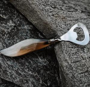 Ouvre-bouteille artisanal en corne de buffle et de bœuf pour bière, boissons froides, vin, ouvre-bouteille durable et élégant - Product Image 3