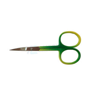 Ciseaux à ongles pour cuticules de manucure de dernière conception avec lame incurvée en acier inoxydable manche en céramique pointe tranchante sûre pour le toilettage de beauté - Product Image 1