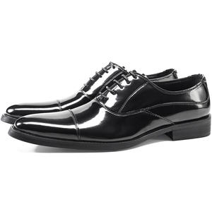 Nuevos Zapatos Oxford de Cuero Charol Estilo Coreano con Punta Redonda, Diseño Clásico para Vestir Formal en Ocasiones de Negocios - Product Image 5