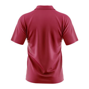 Camisa informal para hombre logotipo frontal personalizado serigrafía tela sarga poliéster algodón manga corta anticontracción - Product Image 3