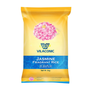 จัสมินริออโรมาข้าวขาวออร์แกนิกแตก5% สามารถปรับแต่งได้แบบยาวสามารถปรับแต่งได้ราคาส่งออกได้จากเวียดนาม - Product Image 1