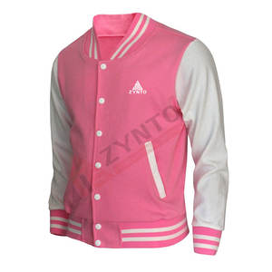 แจ็กเก็ตเลตเตอร์แมนสำหรับผู้ชายเสื้อแจ็กเก็ตเลตเตอร์แมนทรงหลวมระบายอากาศได้ดีดีไซน์ล่าสุด - Product Image 1