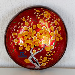 ชามมะพร้าวเคลือบเงาสินค้าใหม่ชามกะลามะพร้าวใช้ตกแต่งบ้านของขวัญงานปาร์ตี้ - Product Image 1