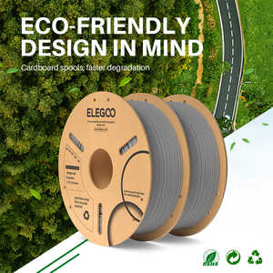 Filamento PLA Gris de 10 kg, 1.75 mm, Varillas de Plástico para Impresora 3D, Varillas para Procesamiento 3D, Peso Neto 1 kg - Product Image 2