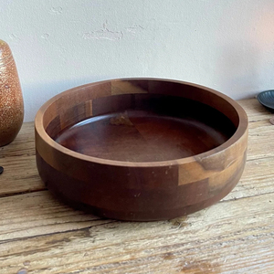 Cuenco para servir de madera de acacia de nuevo diseño, tallado a mano, de la mejor calidad, perfecto para reuniones, servir y vajilla de uso diario - Product Image 5