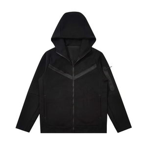 Veste Streetwear d'hiver à capuche zippée à manches longues pour femmes avec logo imprimé OEM ODM personnalisable de taille supérieure - Product Image 3