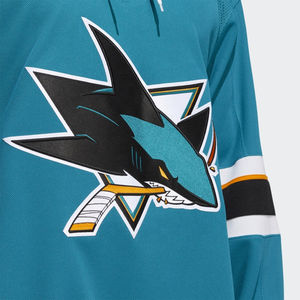 Uniforme de hockey sur glace unisexe en polyester, séchage rapide, respirant, tricoté, vêtements de sport, OEM personnalisé, vêtements de hockey pour adultes sublimés - Product Image 5