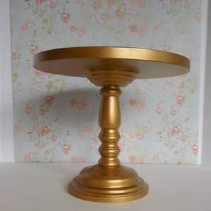 Home Decoration <b>Cake</b> <b>Stand</b> Unique Design Round <b>Wooden</b> <b>Cake</b> <b>Stand</b> with Best Finish <b>Cake</b> Display Standard look - Product Image 2